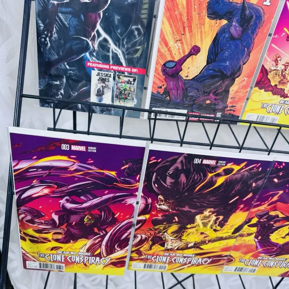 Dead No More Clone Conspiracy 1-5 Omega & Previews Lot Spider-Man Key‎ Variant